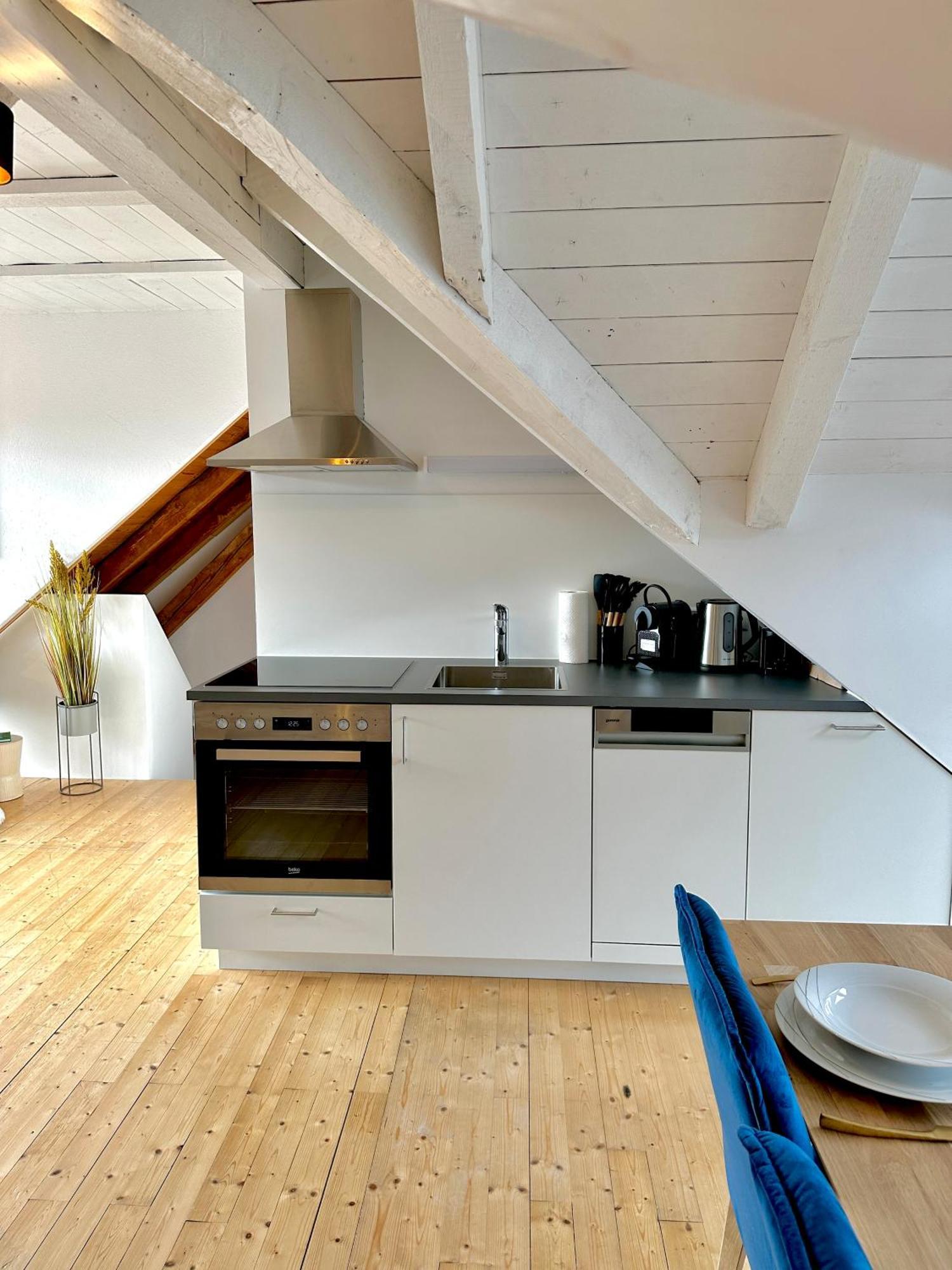 Zentrale Wohnung Mit Dachterasse Брегенц Экстерьер фото